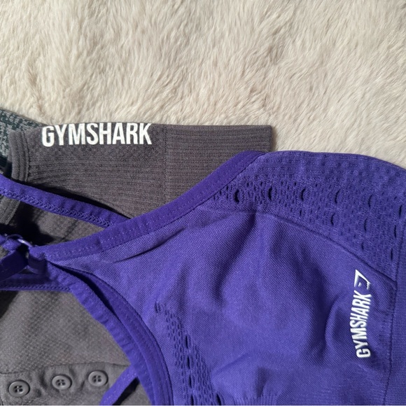 Gymshark Sports Bras - Black, Gray, Purple Collection - Picture 4 of 5